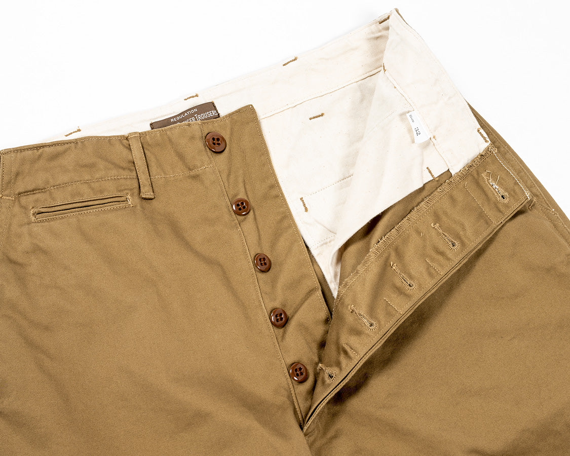 Officer Trousers Vintage Fit, USMC Khaki