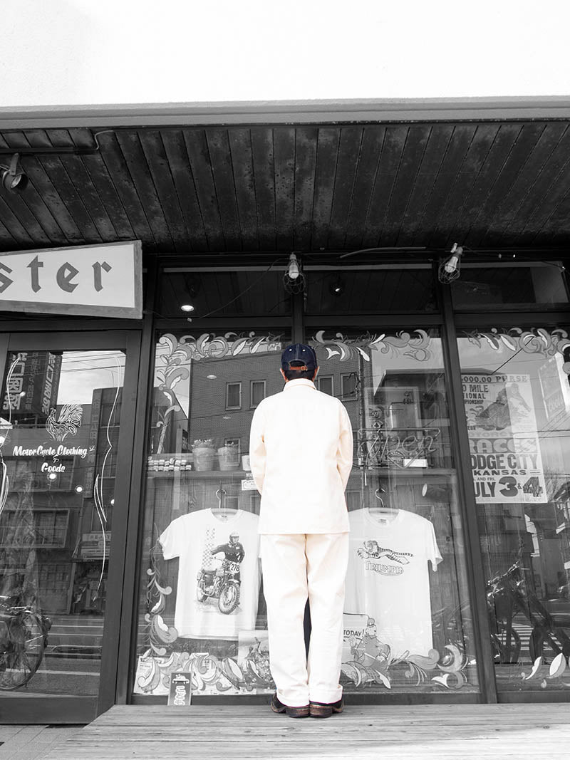 SBR-PM-102CC WORK PANTS -Natural-