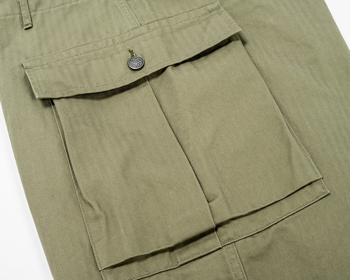 TROUSERS AKA "M43" OD Herringbone