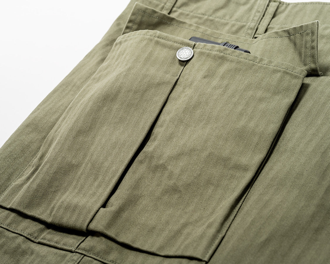 TROUSERS AKA "M43" OD Herringbone