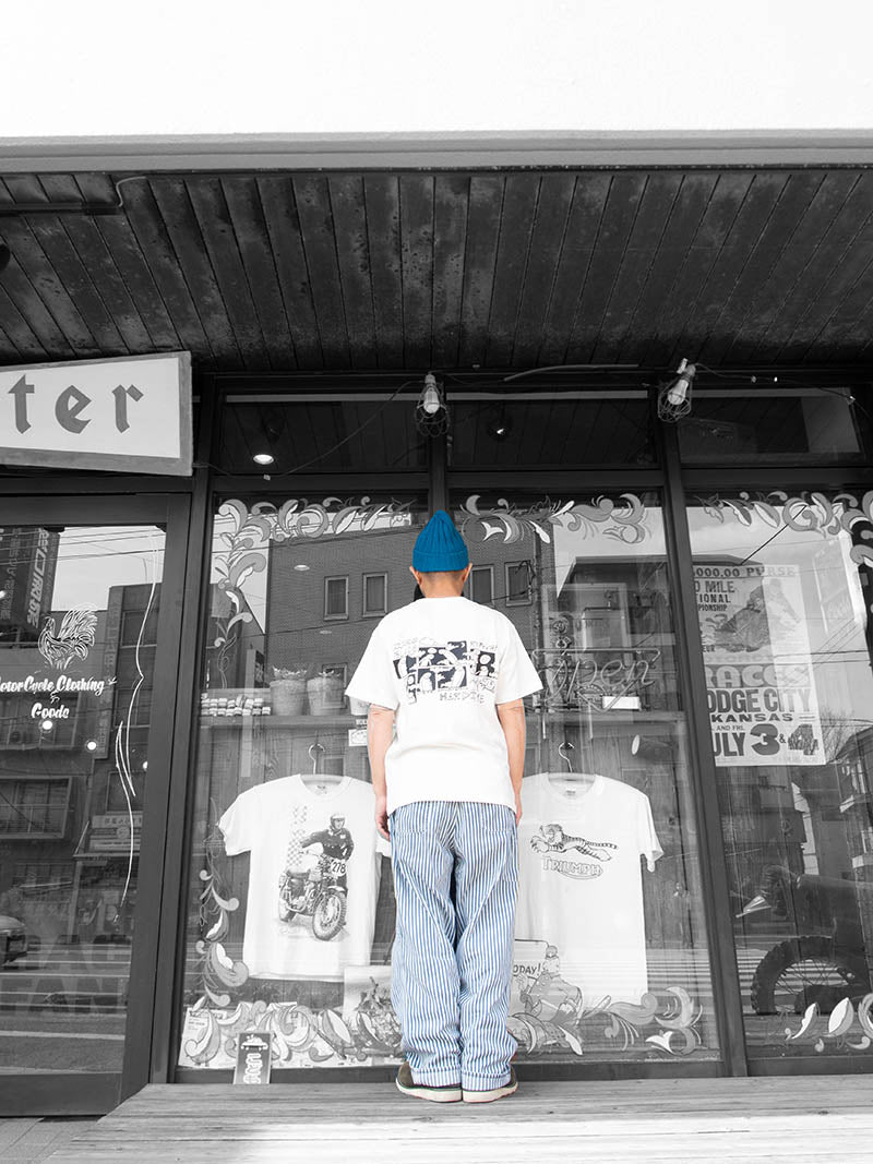 DRY COTTON PRINT TEE -Artwork by DISKAH-