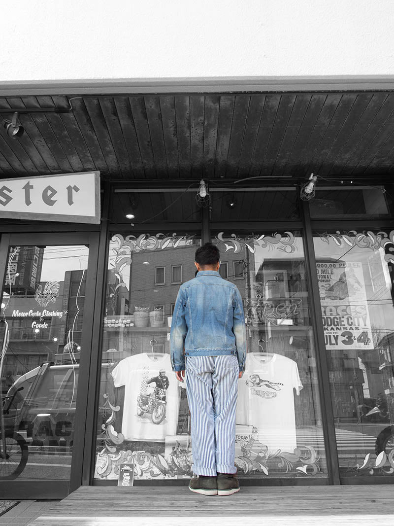 BIG MAC×BARNS HICKORY PAINTER PANTS