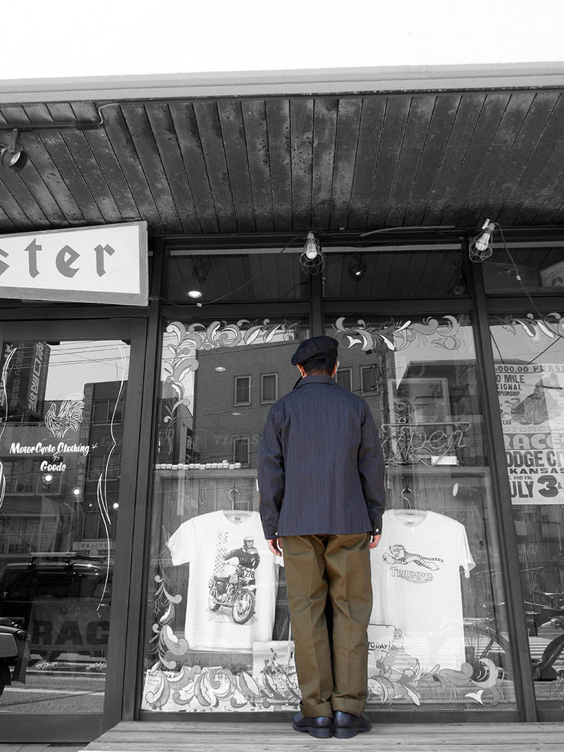 Detroit Stripe Chore Jacket
