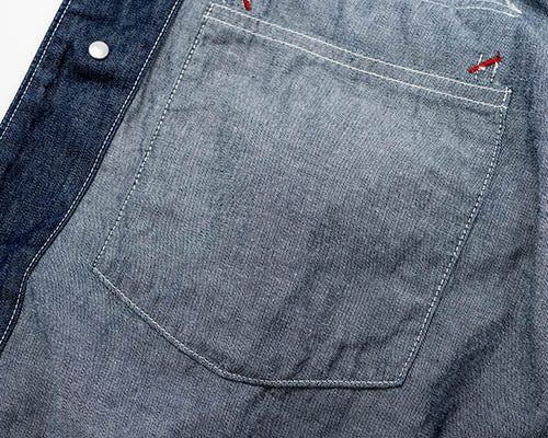 CAT DAY Coverall, 6oz Indigo Denim