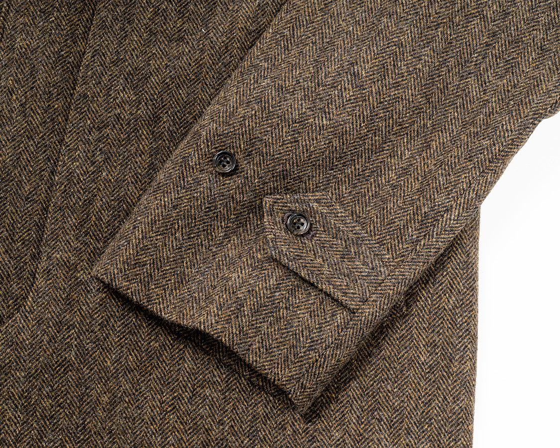 Bal Collar Coat, Ichinomiya Tweed