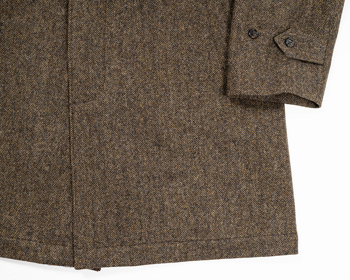 Bal Collar Coat, Ichinomiya Tweed