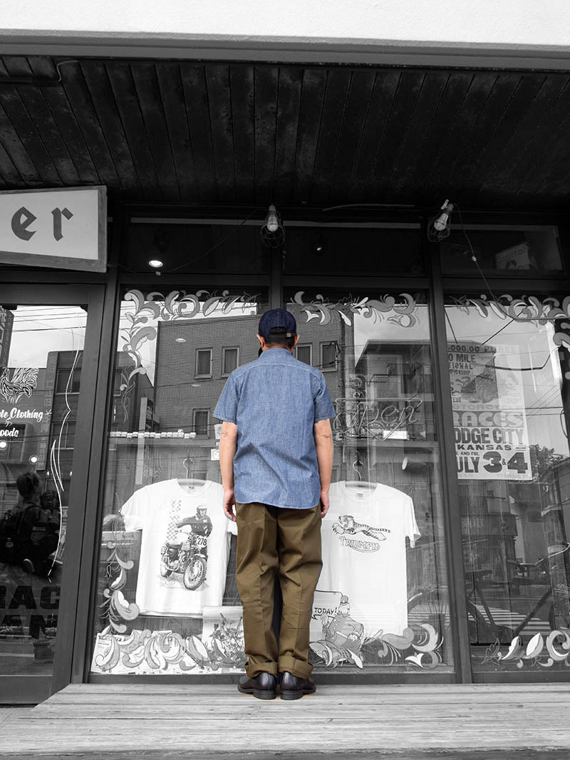 Harvest S/S Shirt -Indigo-
