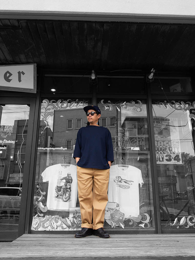 Classic Trousers -Khaki-