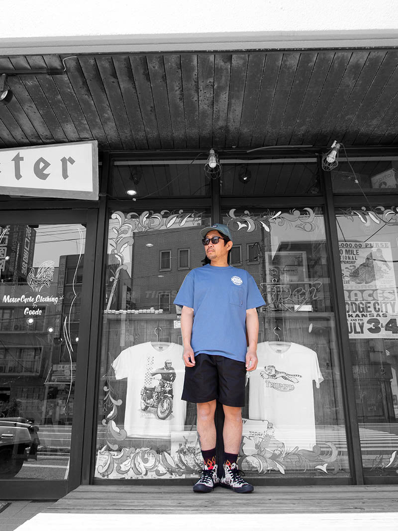 POCKET TEE -Oil-
