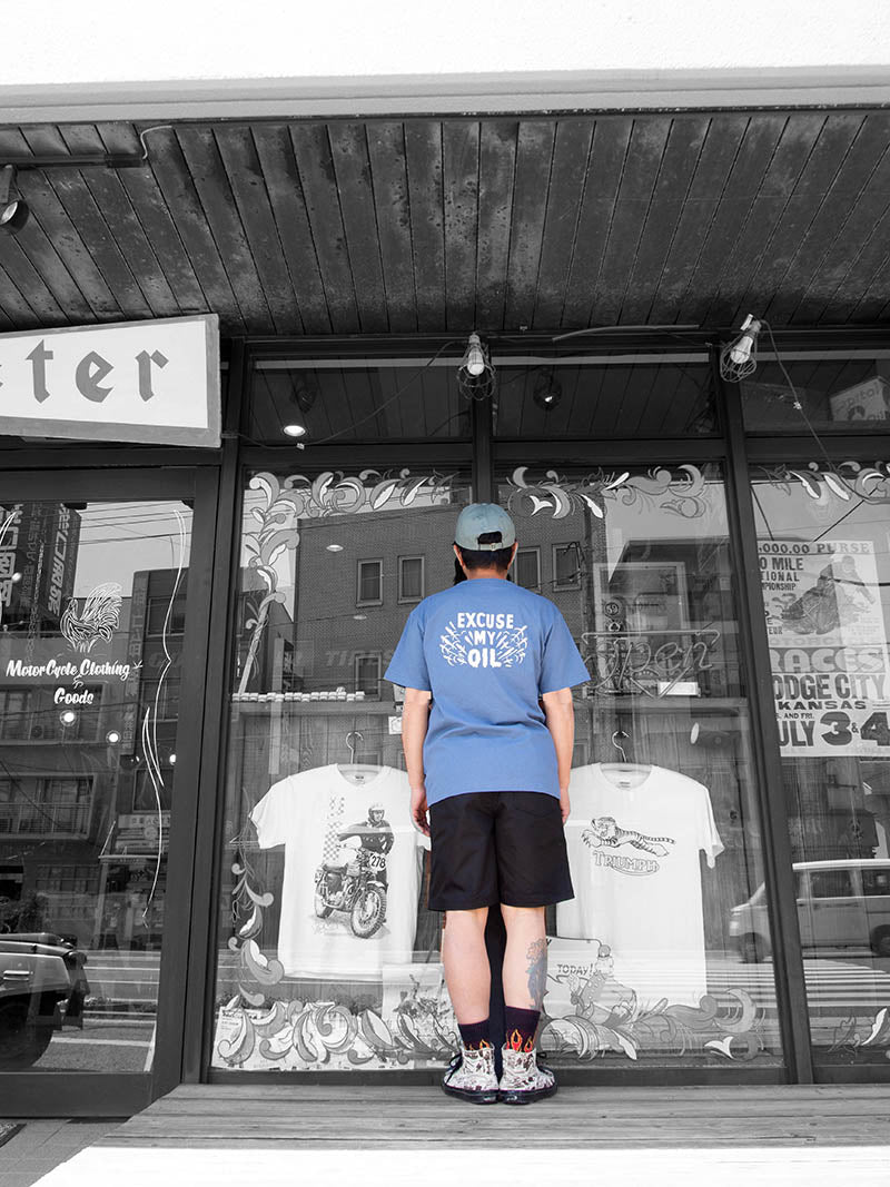 POCKET TEE -Oil-