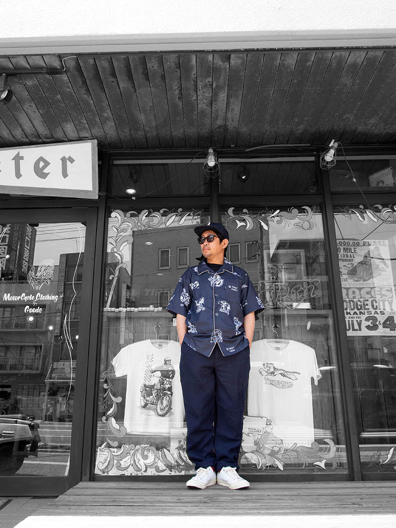 POOLSIDE SHIRT S/S -Tattoo-