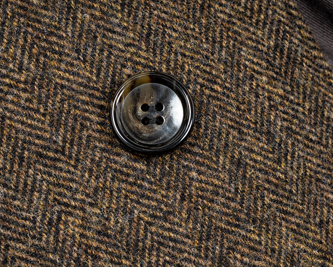 Bal Collar Coat, Ichinomiya Tweed