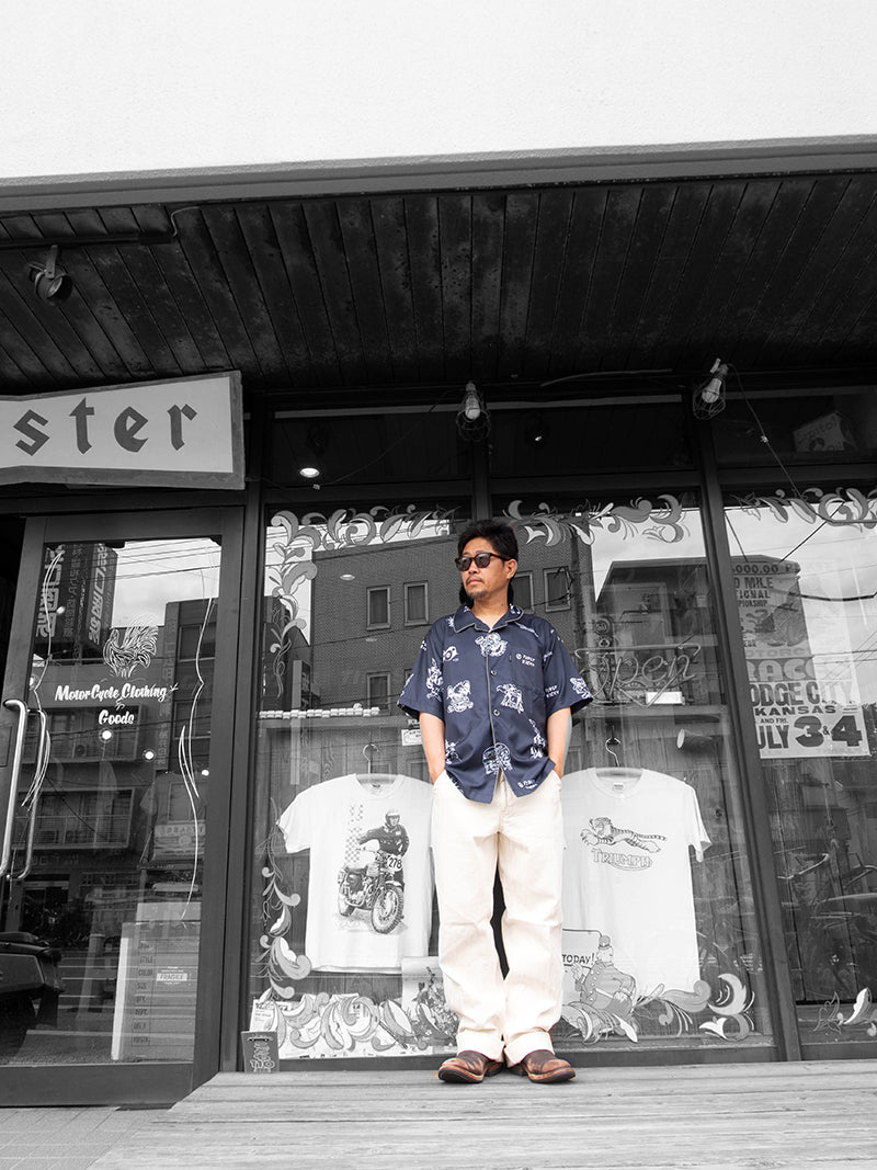 POOLSIDE SHIRT S/S -Tattoo-