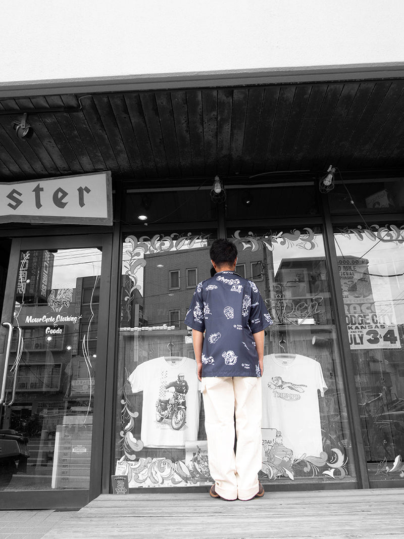 POOLSIDE SHIRT S/S -Tattoo-
