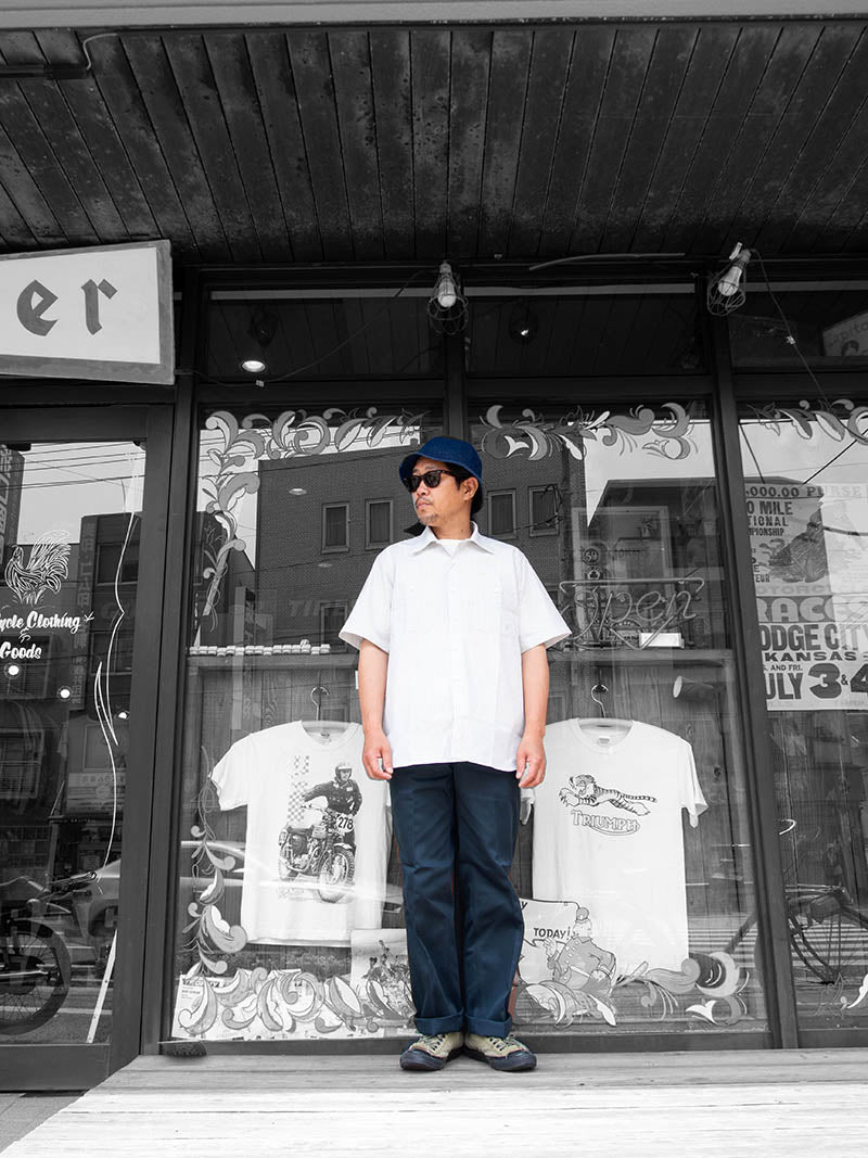 STANDARD STRIPE WORK SHIRT S/S