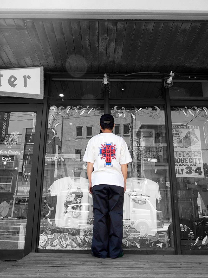 "DOGTOWN x BLUCO" Pocket Tee -Logo-