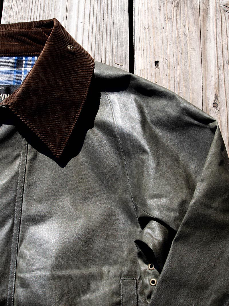 ACV-WX04 WAXED COTTON BRISTOL JACKET -Olive-