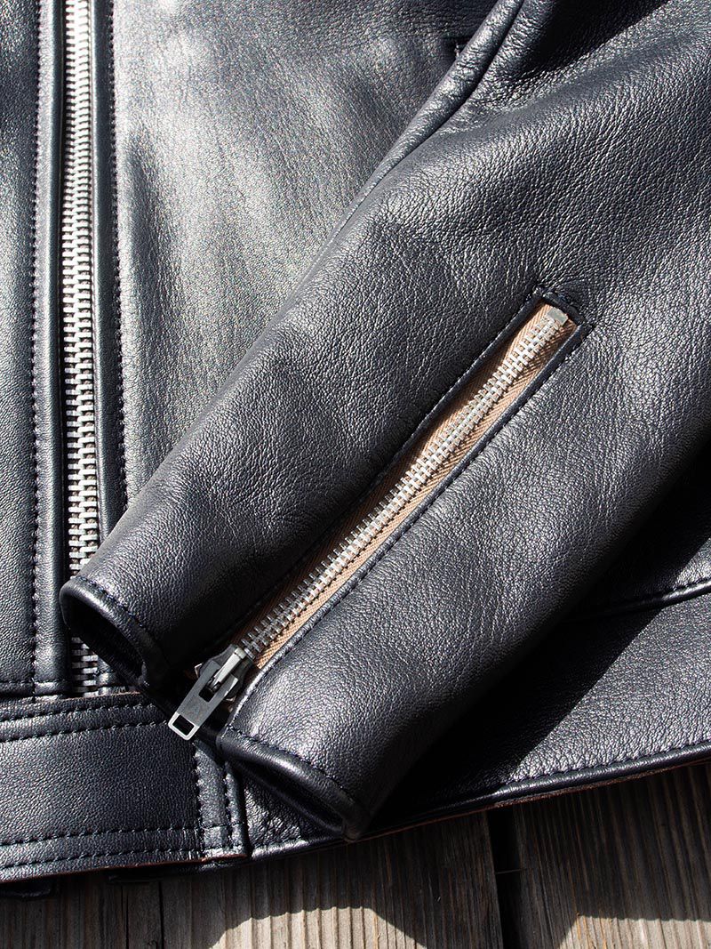 AD-12 SHEEPSKIN JSR JACKET -Dark Blue-