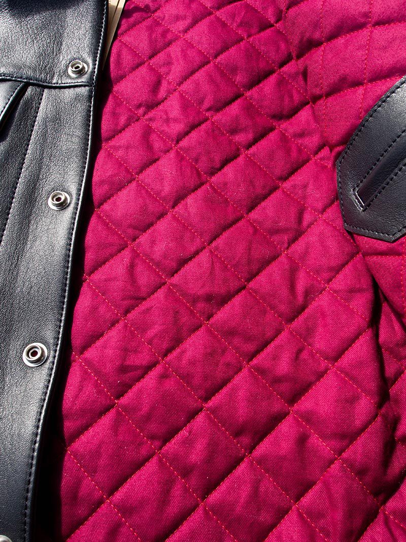 AD-08 SHEEPSKIN GRANADA JACKET -Dark Blue-