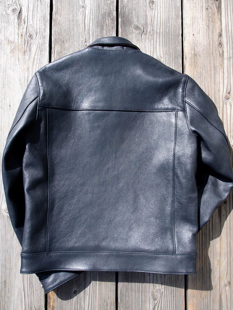AD-08 SHEEPSKIN GRANADA JACKET -Dark Blue-