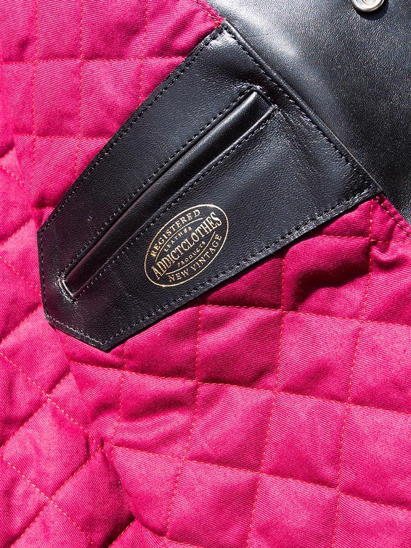 AD-08 HORSE-HIDE GRANADA JACKET -Black-