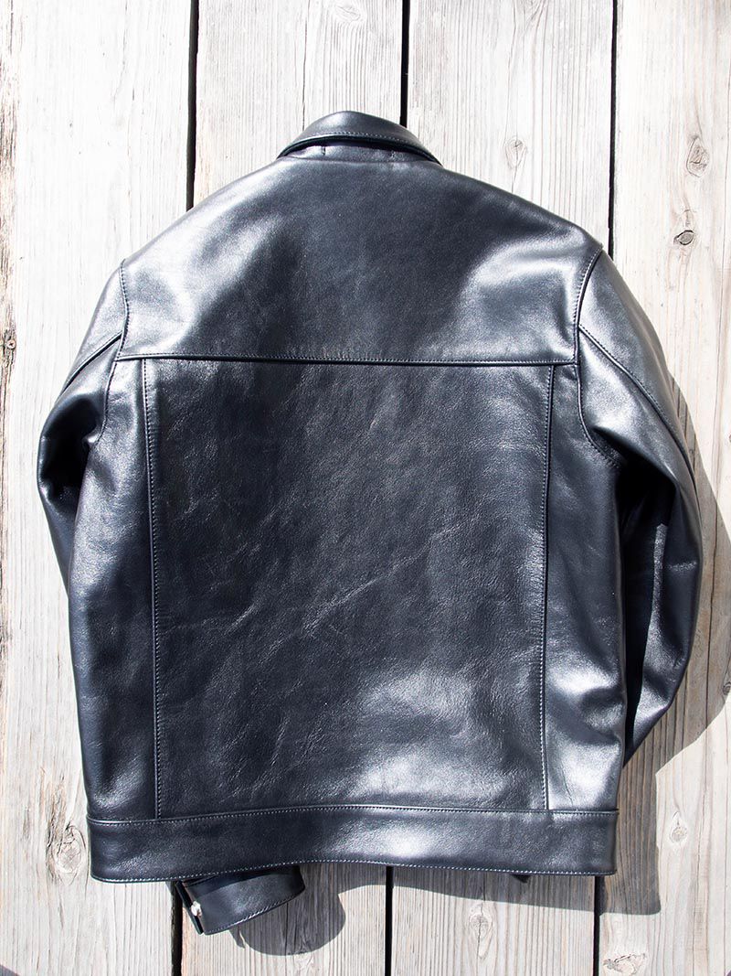 AD-08 HORSE-HIDE GRANADA JACKET -Black-