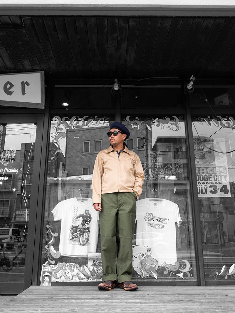USN Baker Vintage Fit, Reversed Sateen