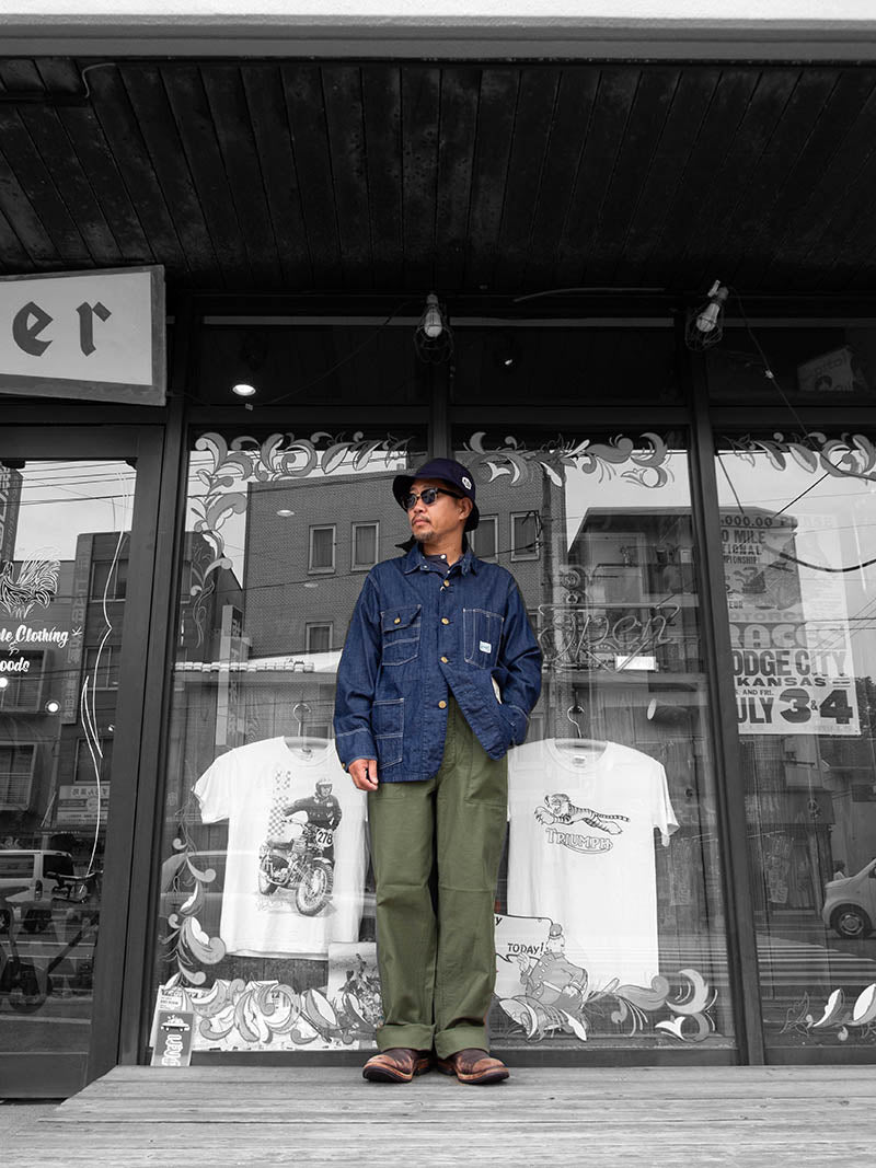 USN Baker Vintage Fit, Reversed Sateen