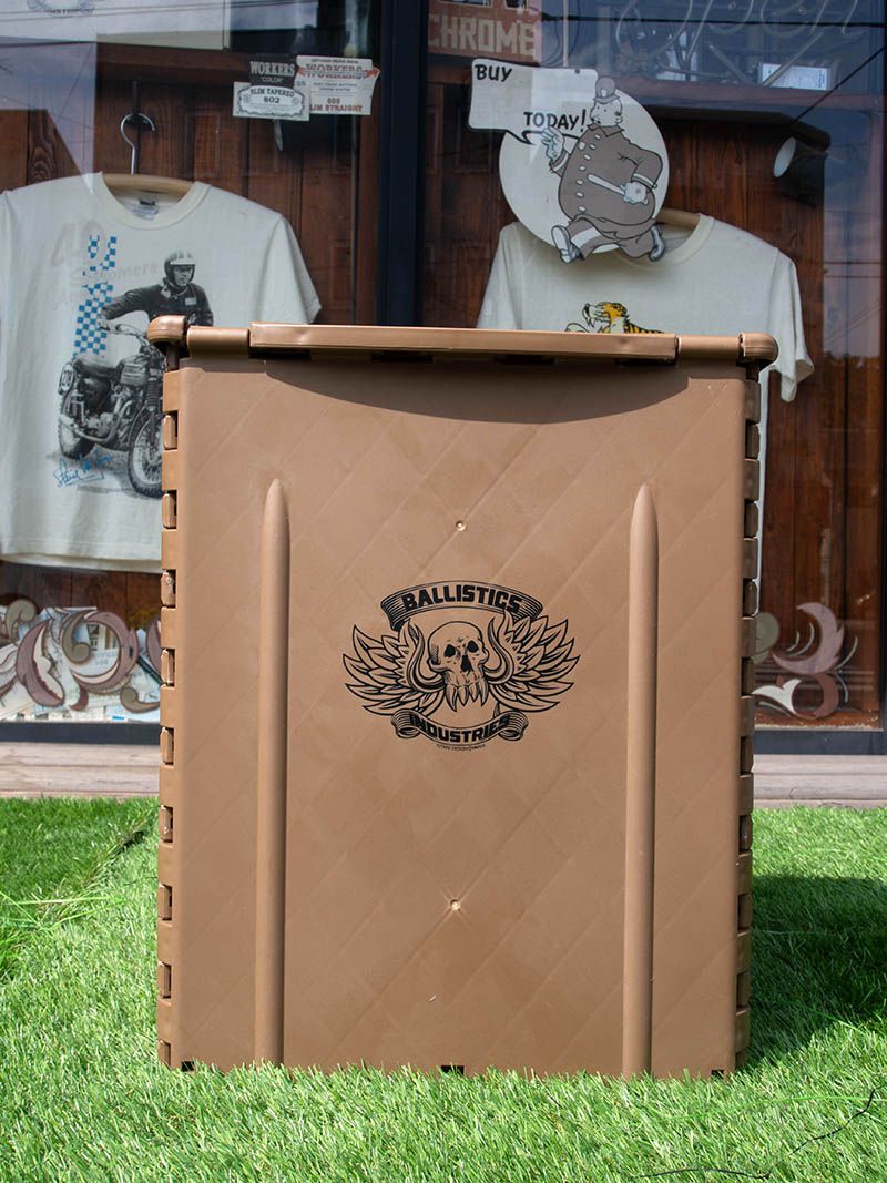 Folding Stool Box -Coyote-
