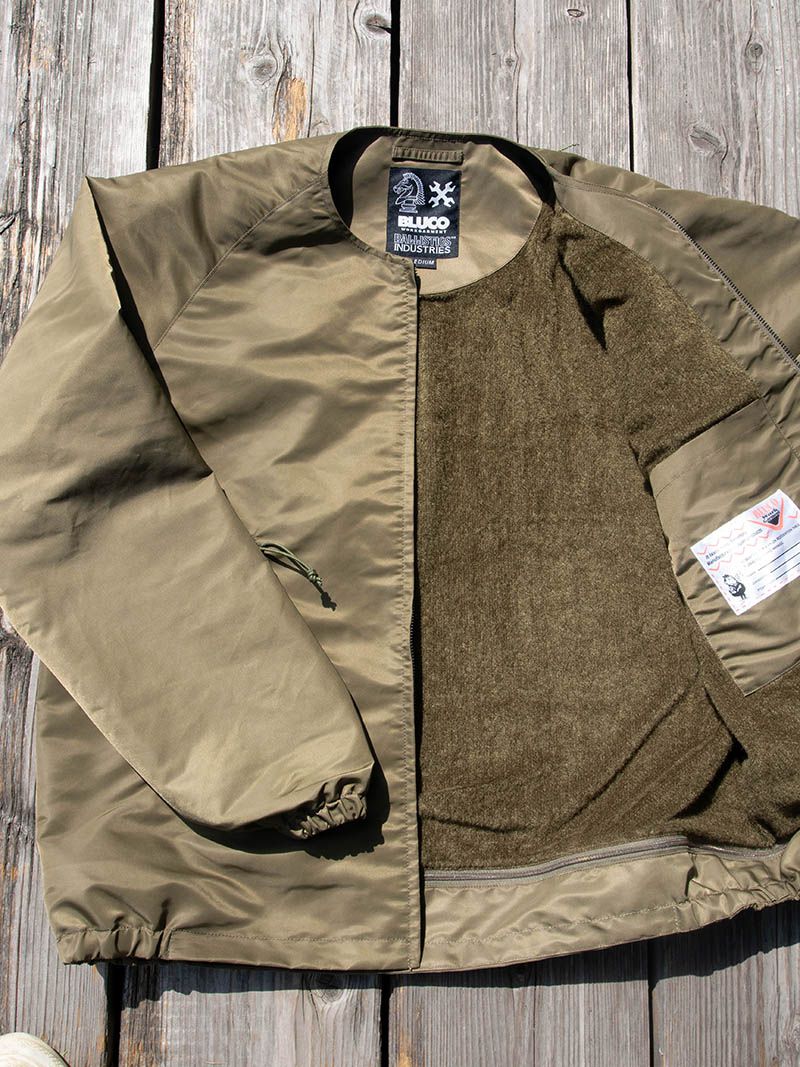 Crew Neck Jacket