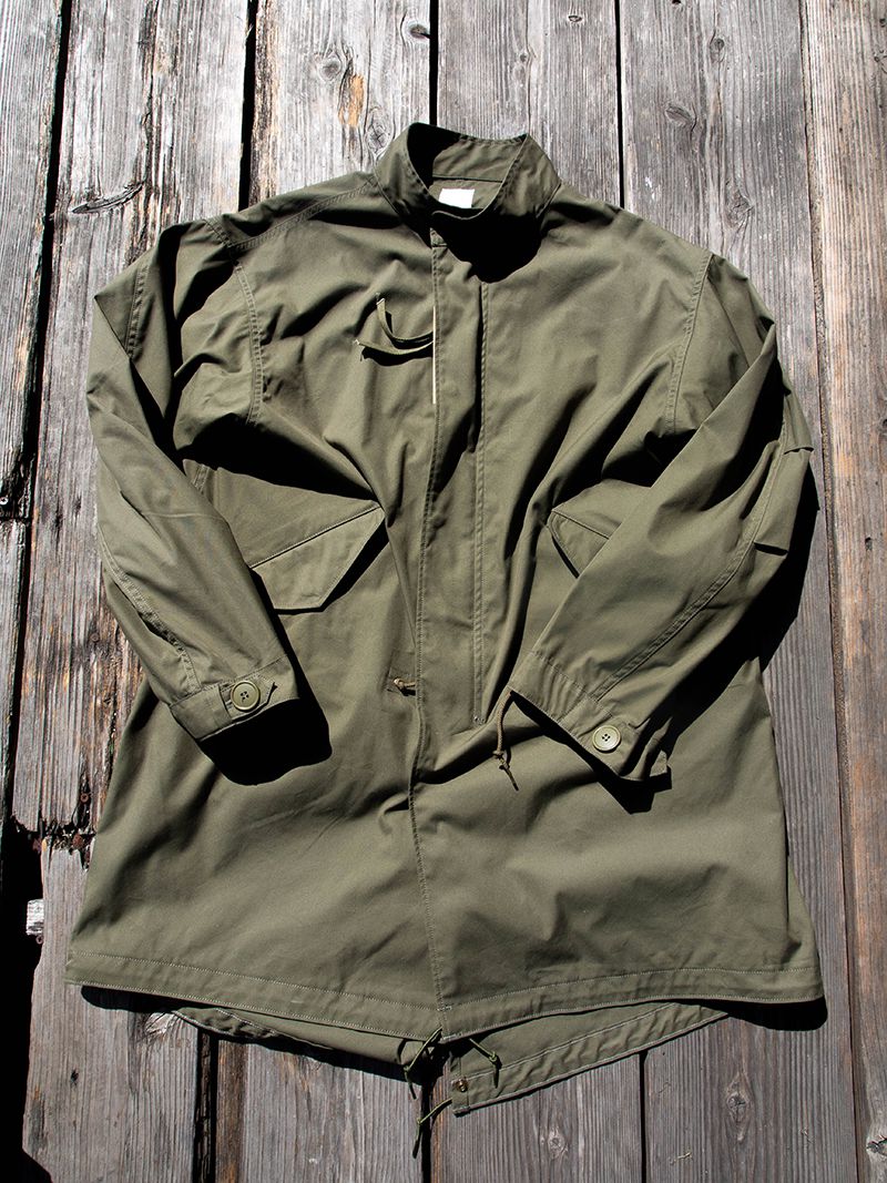 PARKA, M-65 A.K.A. Fishtail, Cotton Nylon OX, OD