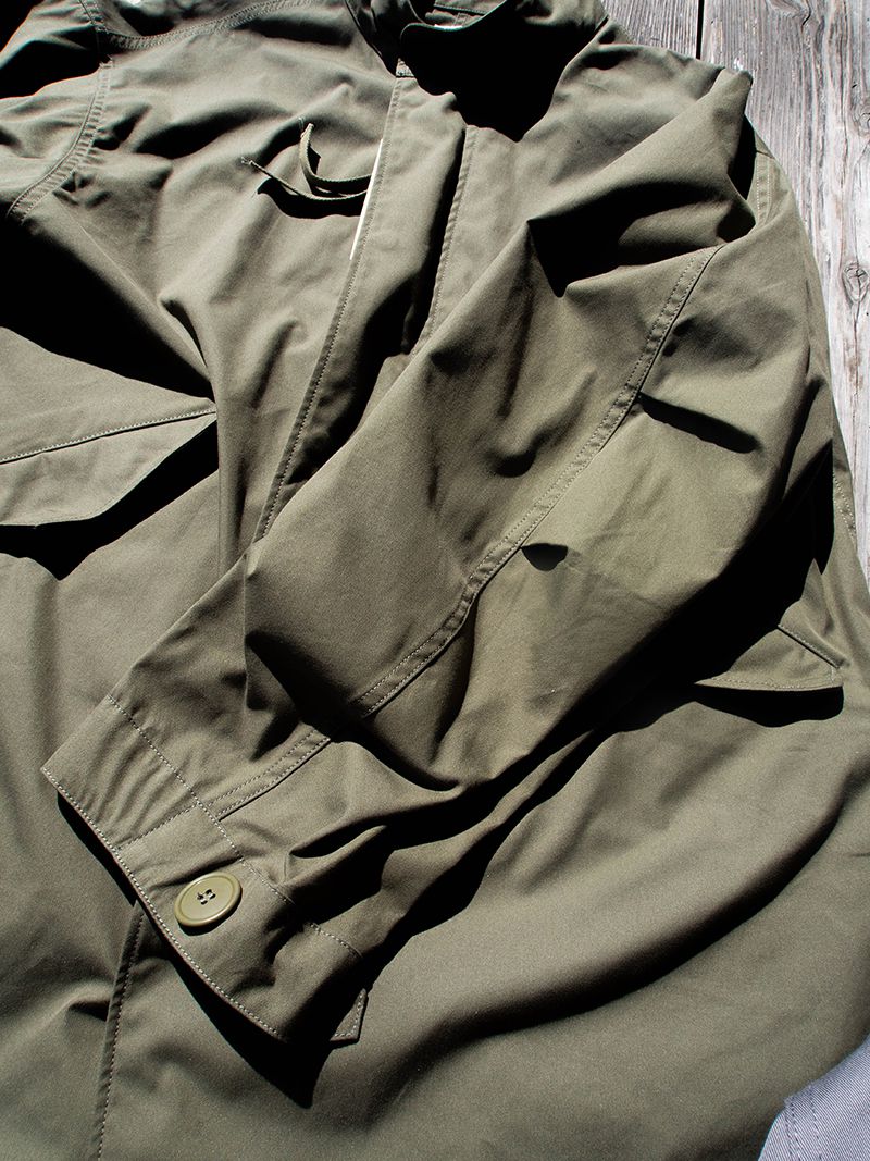 PARKA, M-65 A.K.A. Fishtail, Cotton Nylon OX, OD