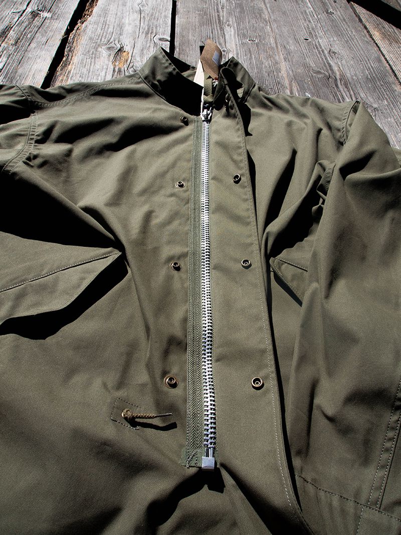 PARKA, M-65 A.K.A. Fishtail, Cotton Nylon OX, OD