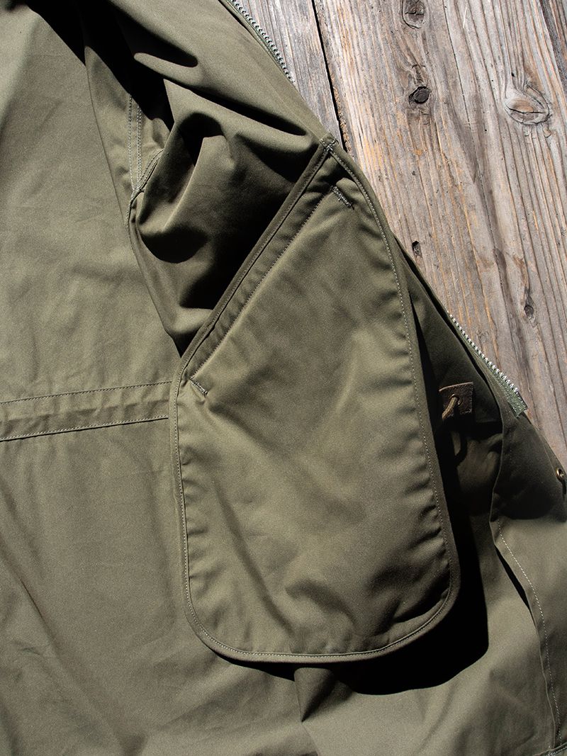 PARKA, M-65 A.K.A. Fishtail, Cotton Nylon OX, OD