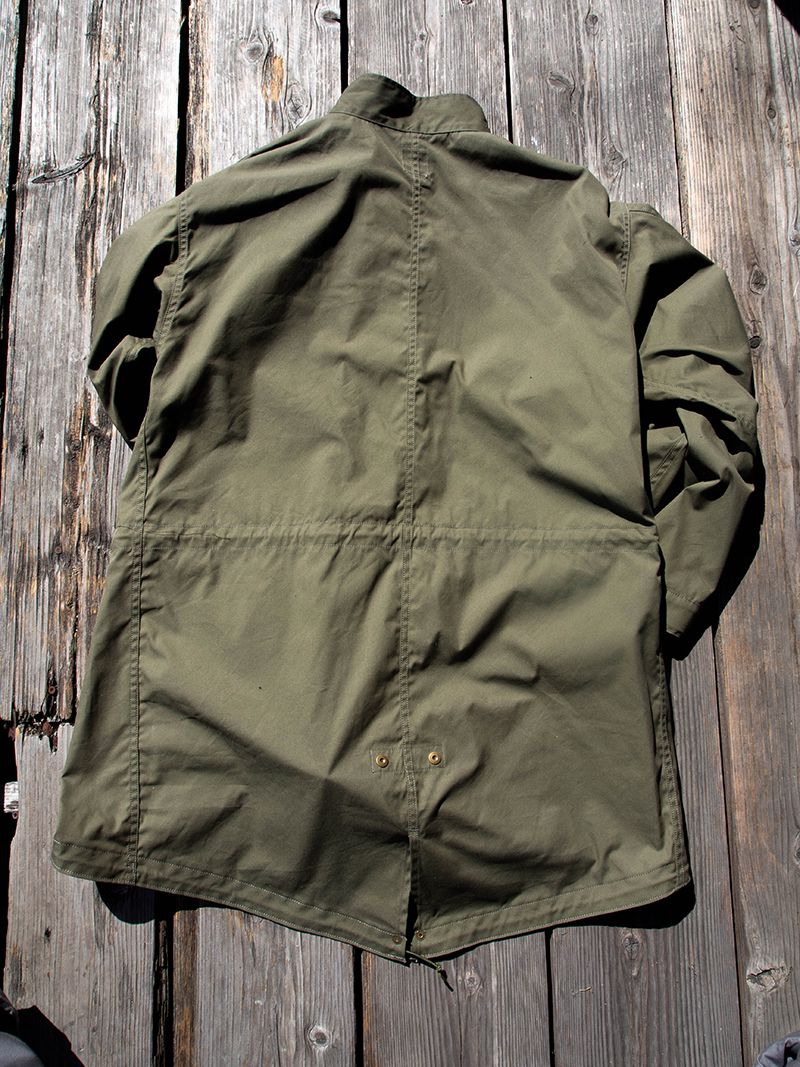 PARKA, M-65 A.K.A. Fishtail, Cotton Nylon OX, OD