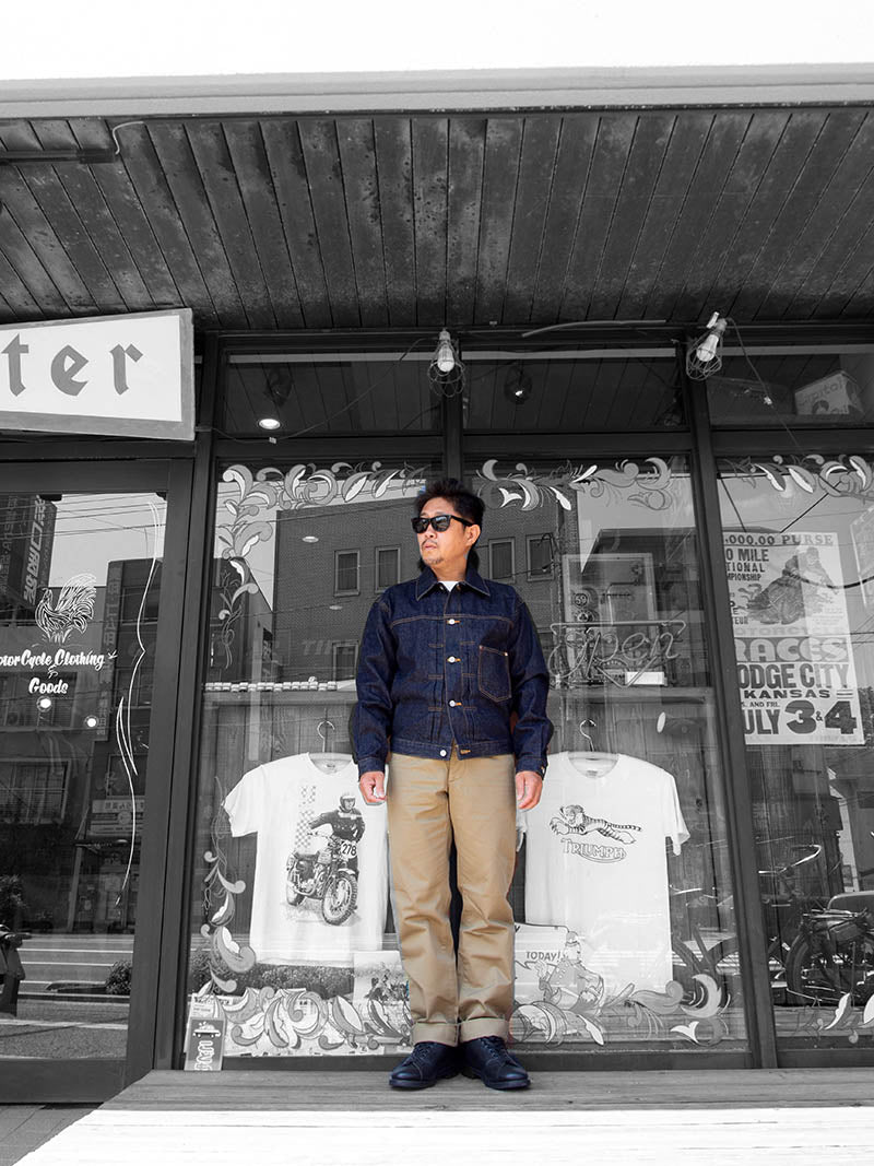 SBJ-145-301 JUNBO 14.5oz 1st JACKET WWⅡ