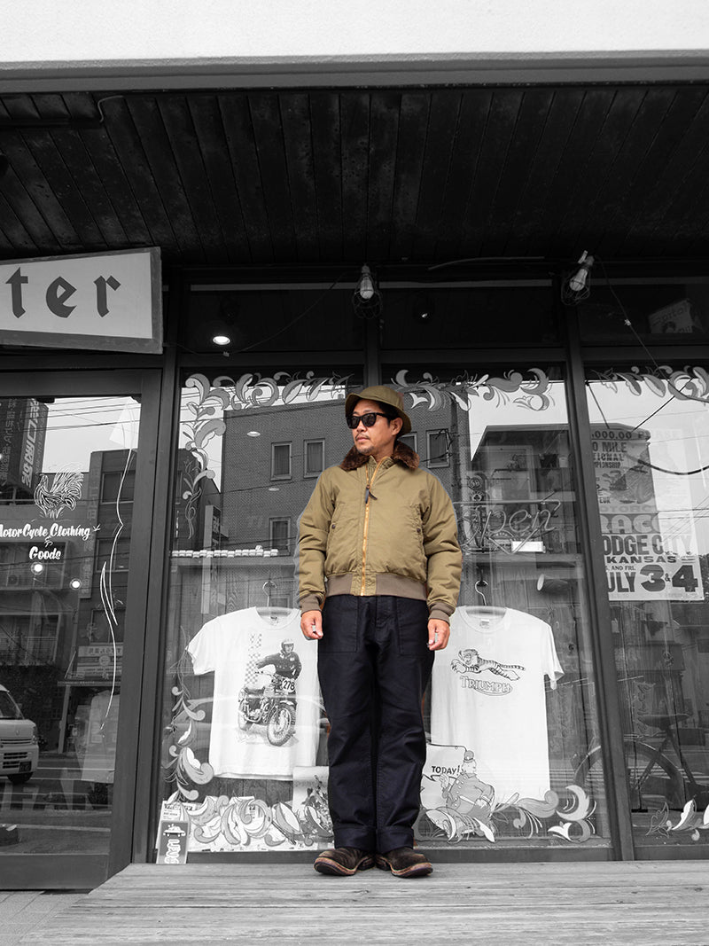 CORD CLOTH SAILOR WORK PANTS