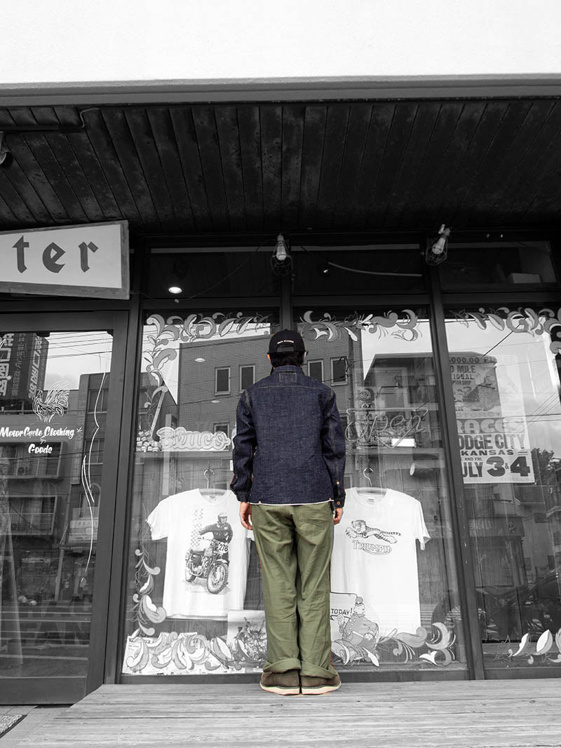 G-3 DENIM P/O JACKET