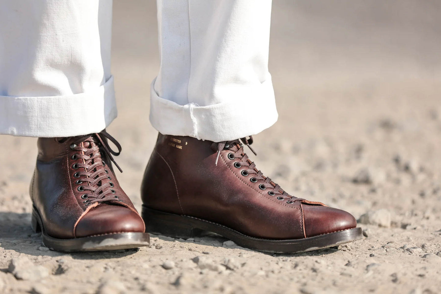 AB-04H-ST-LW HORSEHIDE MONKEY BOOTS