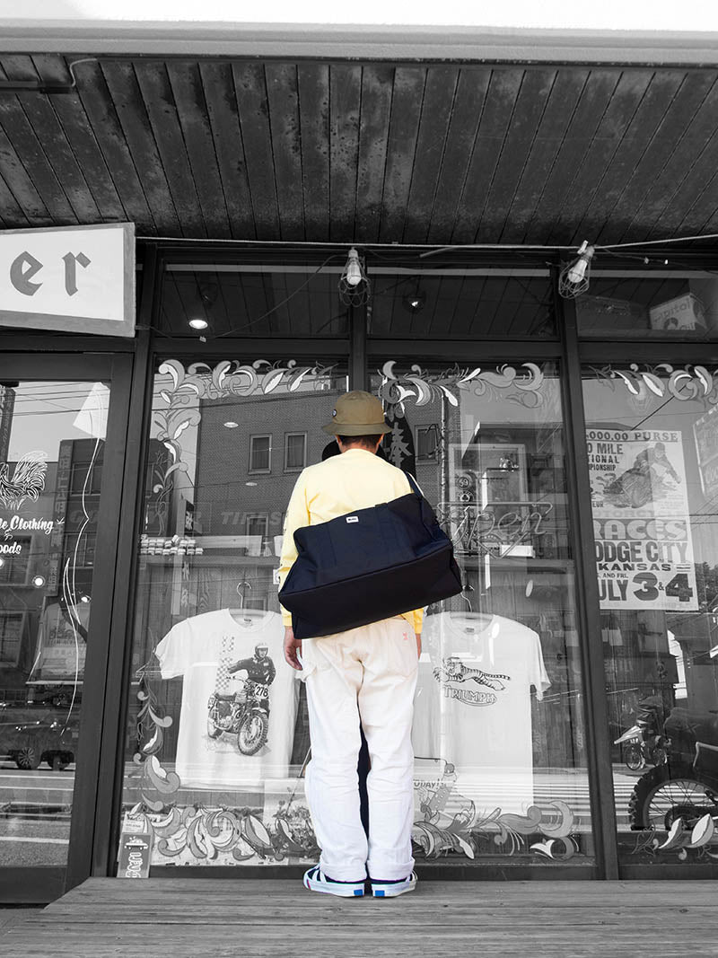 BURIC NYLON BOSTON BAG