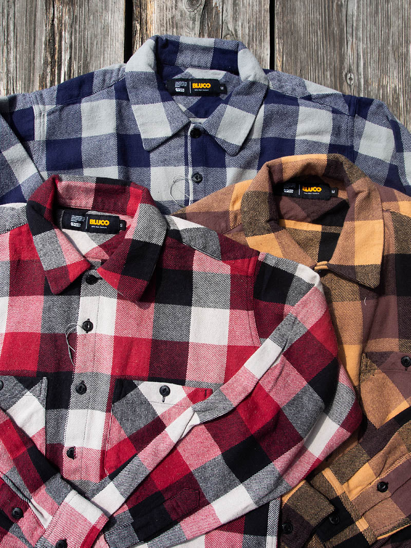 Buffalo Check Flannel Shirts