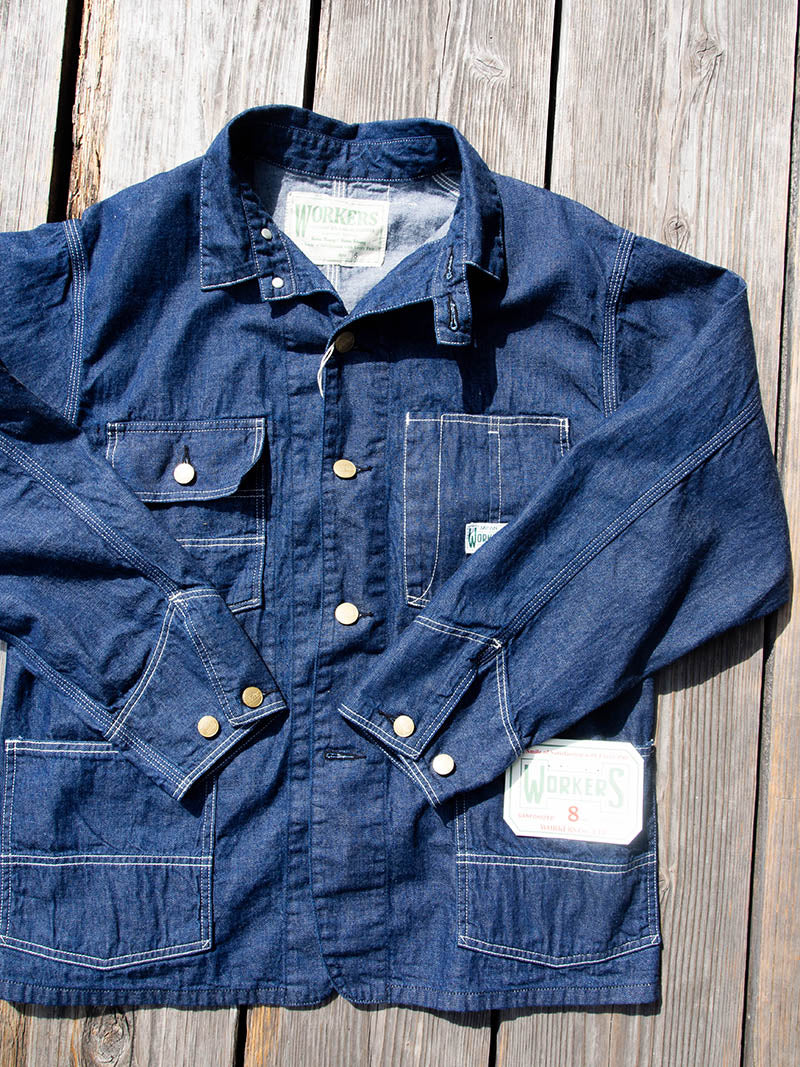 HERCULES Coverall, 8oz Indigo Denim