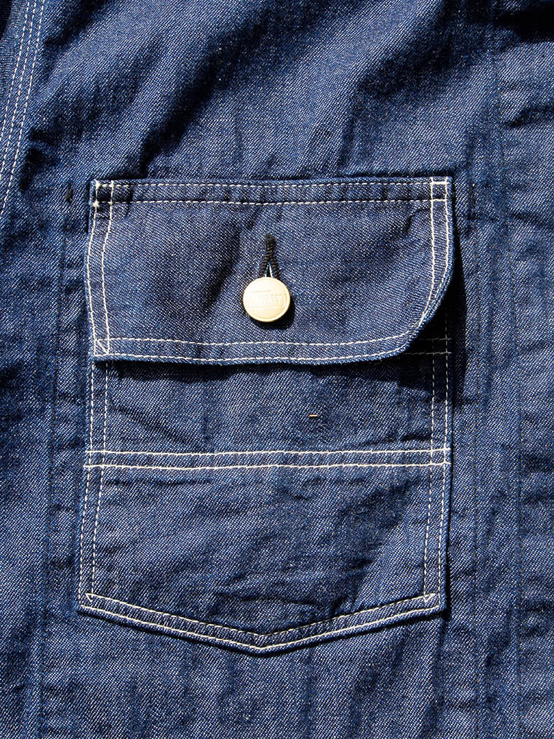 HERCULES Coverall, 8oz Indigo Denim