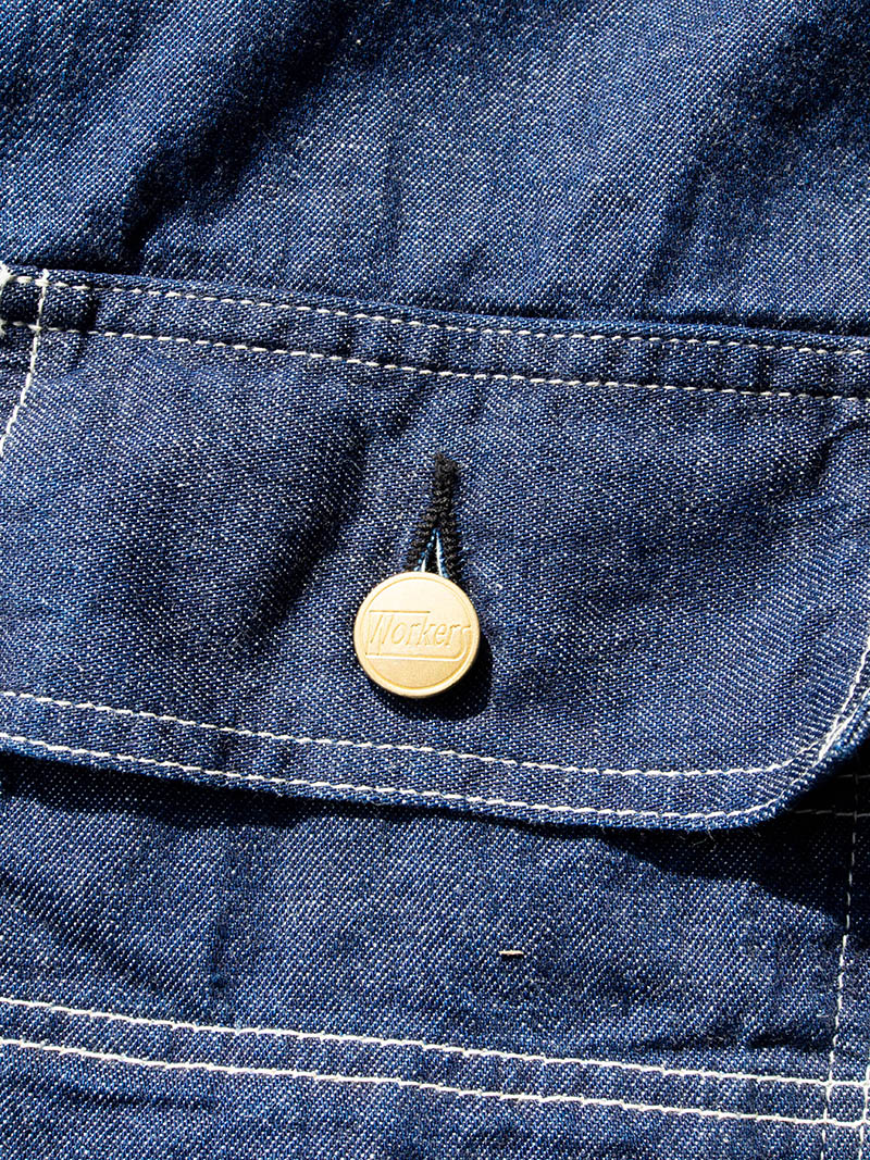 HERCULES Coverall, 8oz Indigo Denim