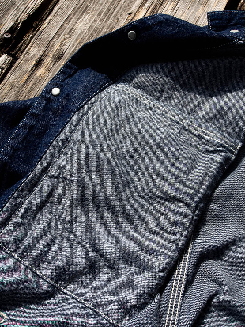 HERCULES Coverall, 8oz Indigo Denim