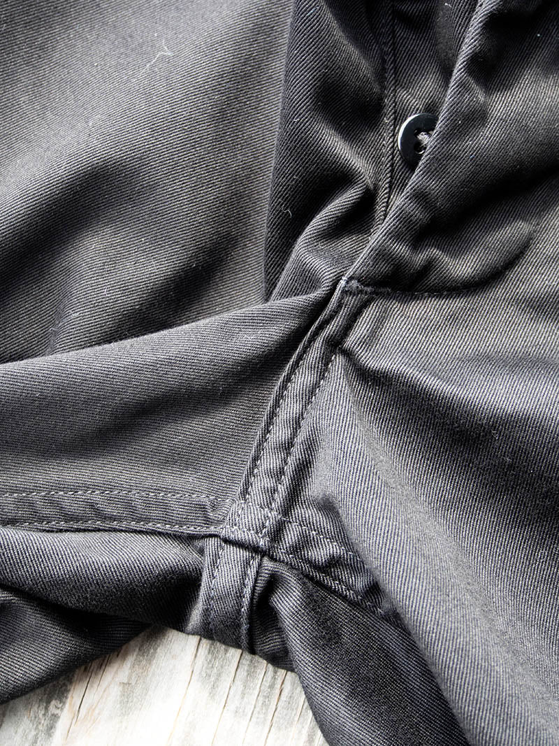 Officer Trousers, Regular Fit, Type 2, Black Chino