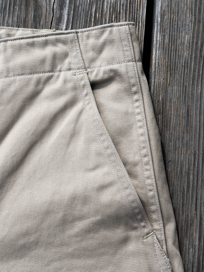Officer Trousers, Regular Fit, Type 2, Greige Chino