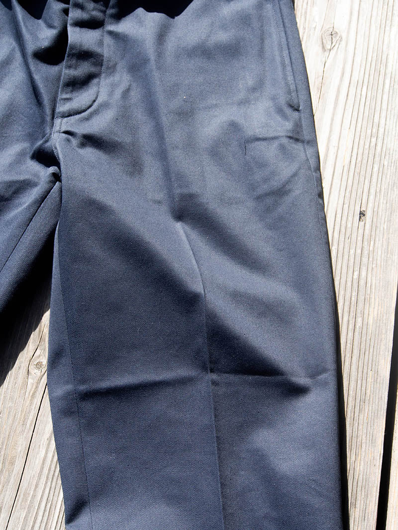 IVY PANTS, 8.2 oz Flat Chino, Navy