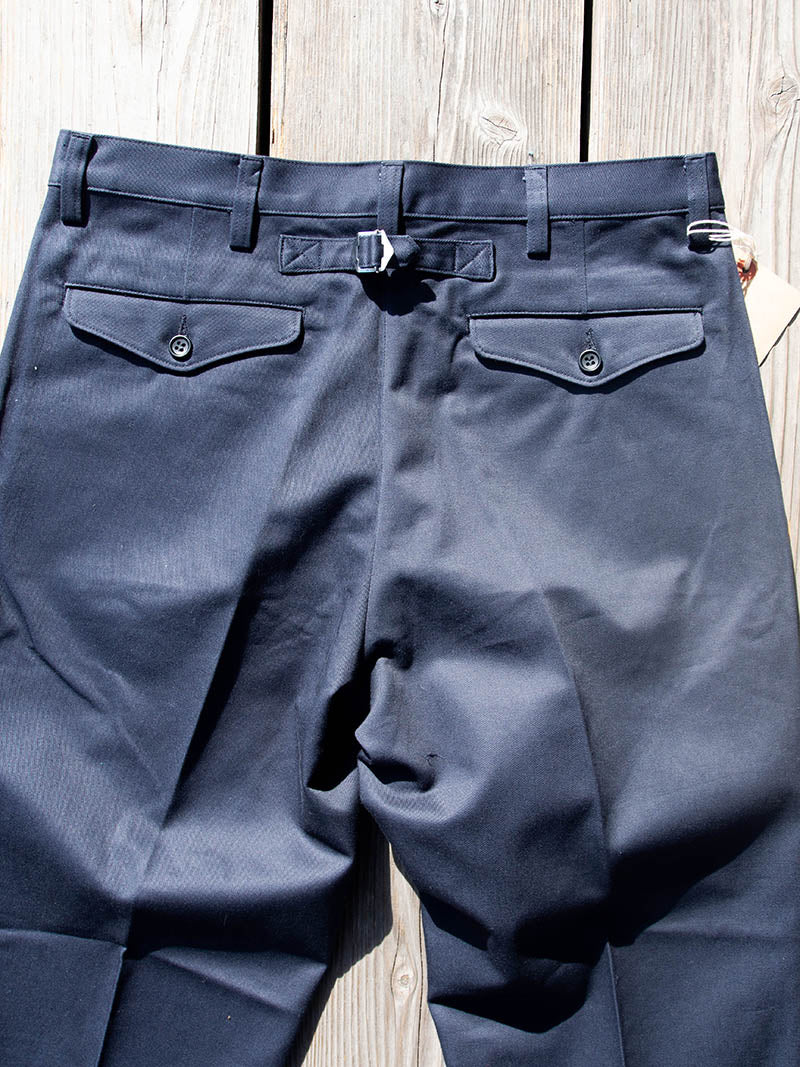 IVY PANTS, 8.2 oz Flat Chino, Navy