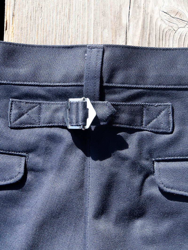 IVY PANTS, 8.2 oz Flat Chino, Navy